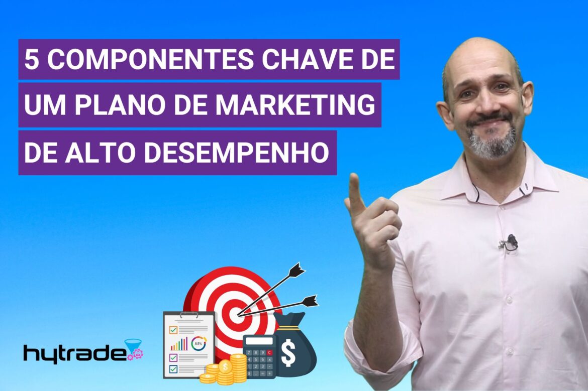5 componentes chave de um plano de marketing de alto desempenho