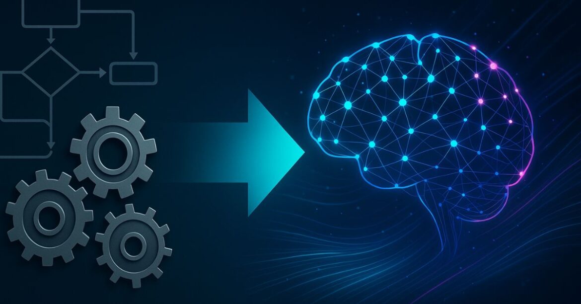 Automação Tradicional vs. Agentes de Inteligência Artificial