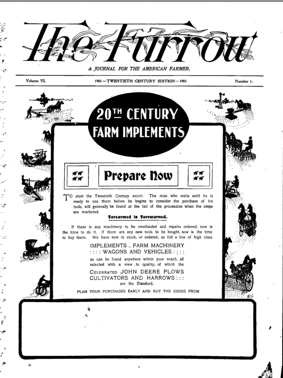 marketing de conteúdo nos anos 1800