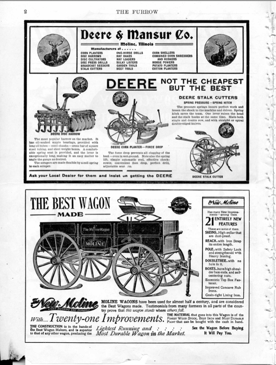 marketing de conteúdo nos anos 1800